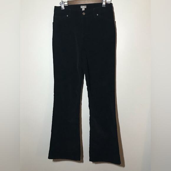 J Jill tried and true at waist navy corduroys sz 6 preppy classic stretchy - Picture 1 of 9
